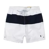 2013 shorts ralph lauren hommes beach pants polo poney blanc bleu